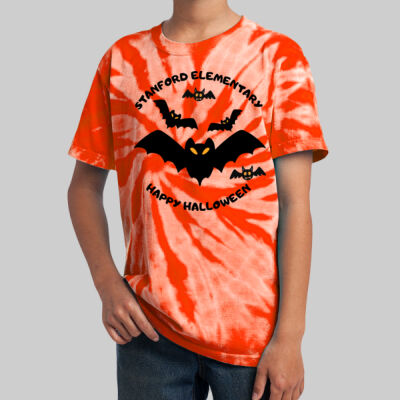 Youth Tie-Dye T-Shirt - Fall - Bats Thumbnail
