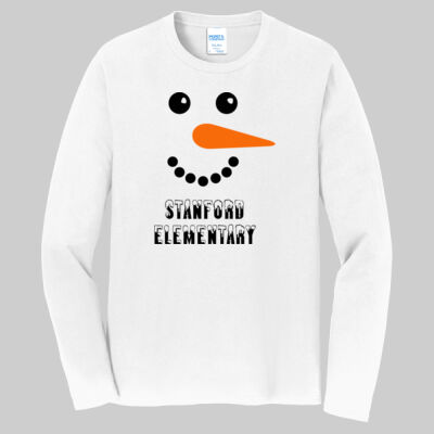 Adult Long Sleeve Shirt -  Winter Holidays - Snowman Thumbnail