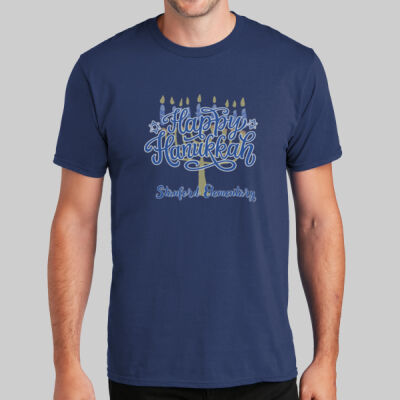 Adult T-Shirt - Winter Holidays - Happy Hanukkah Thumbnail