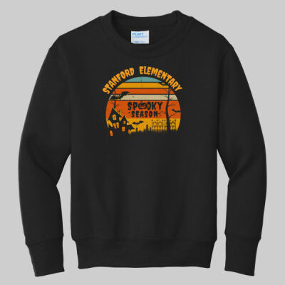 Youth Crewneck - Fall - Haunted House Thumbnail
