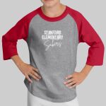 Youth Raglan T-Shirt - Stanford Thumbnail