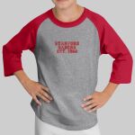 Youth Raglan T-Shirt - Stanford Thumbnail