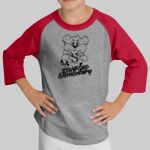 Youth Raglan T-Shirt - Stanford Thumbnail