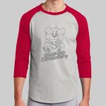 Adult Raglan T-Shirt - Stanford Thumbnail